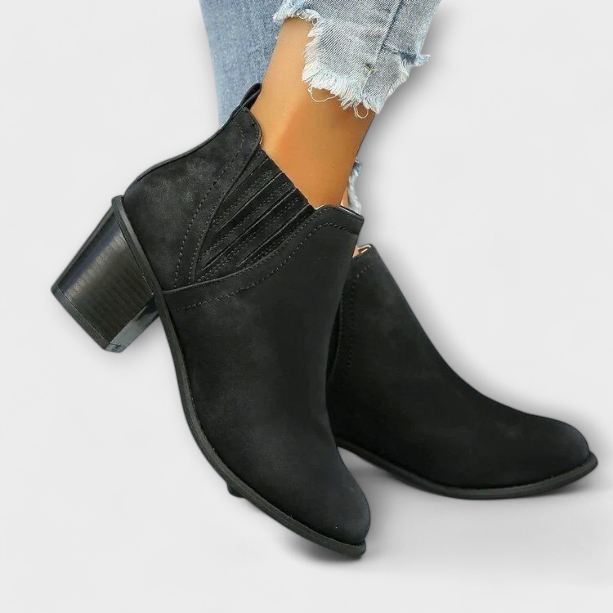 Bottines à talon élégantes (femme)