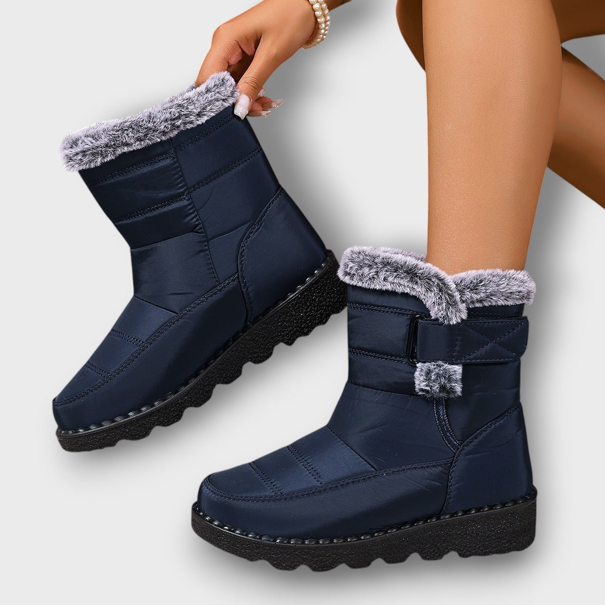 Bottes d’hiver femme style cosy