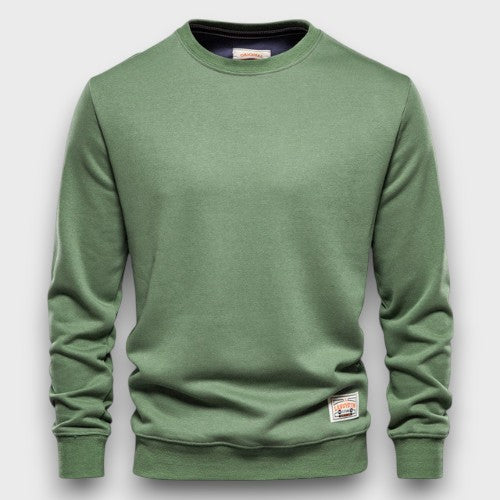 Pull-over classique à col rond (homme)