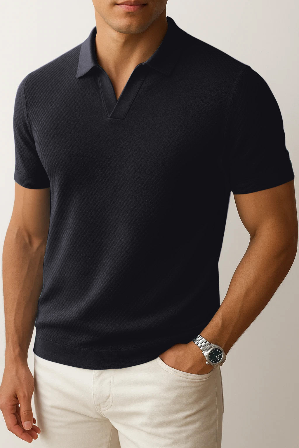 Polo En Tricot Essentiel Adrien
