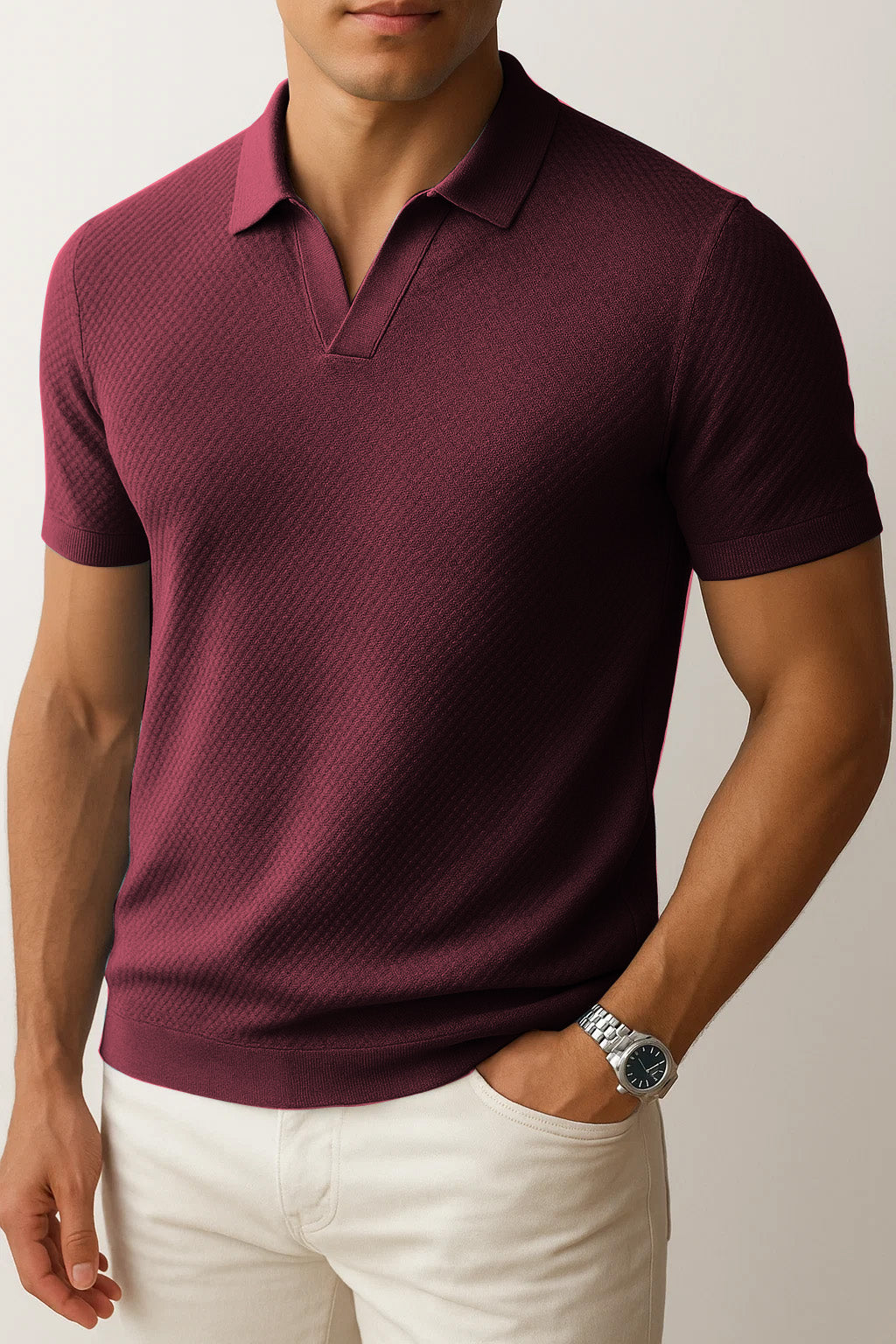 Polo En Tricot Essentiel Alphonse