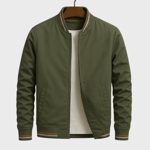 Veste college homme rétro