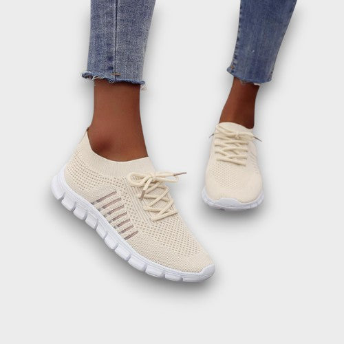 Baskets tricot légères confort marche (femme)