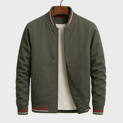 Veste college homme rétro