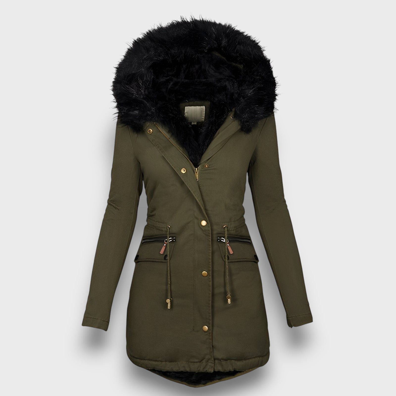Parka femme esprit nordique