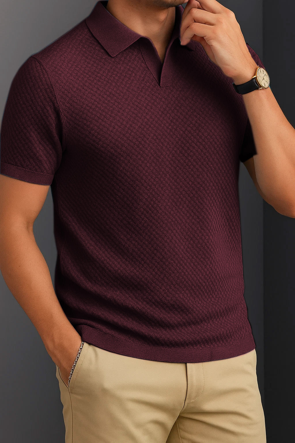 Polo En Tricot Essentiel Alphonse