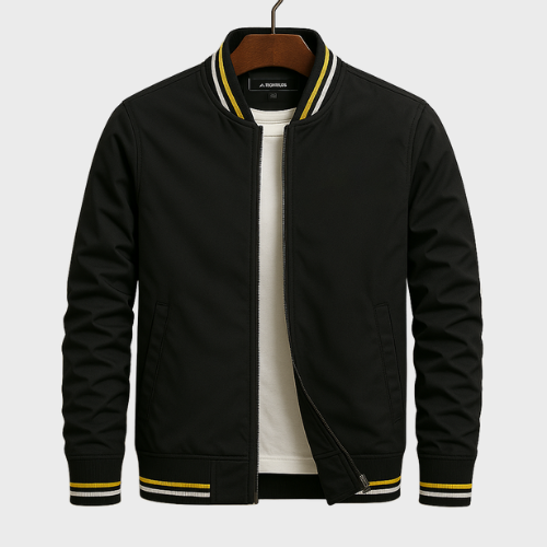 Veste college homme rétro