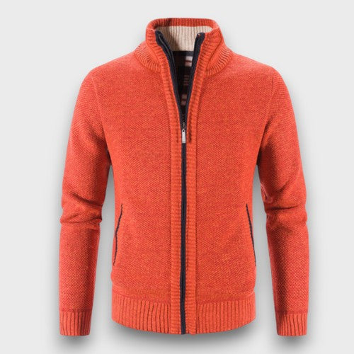 Gilet zippé en tricot (homme)