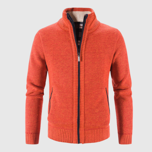 Élégant cardigan d'automne