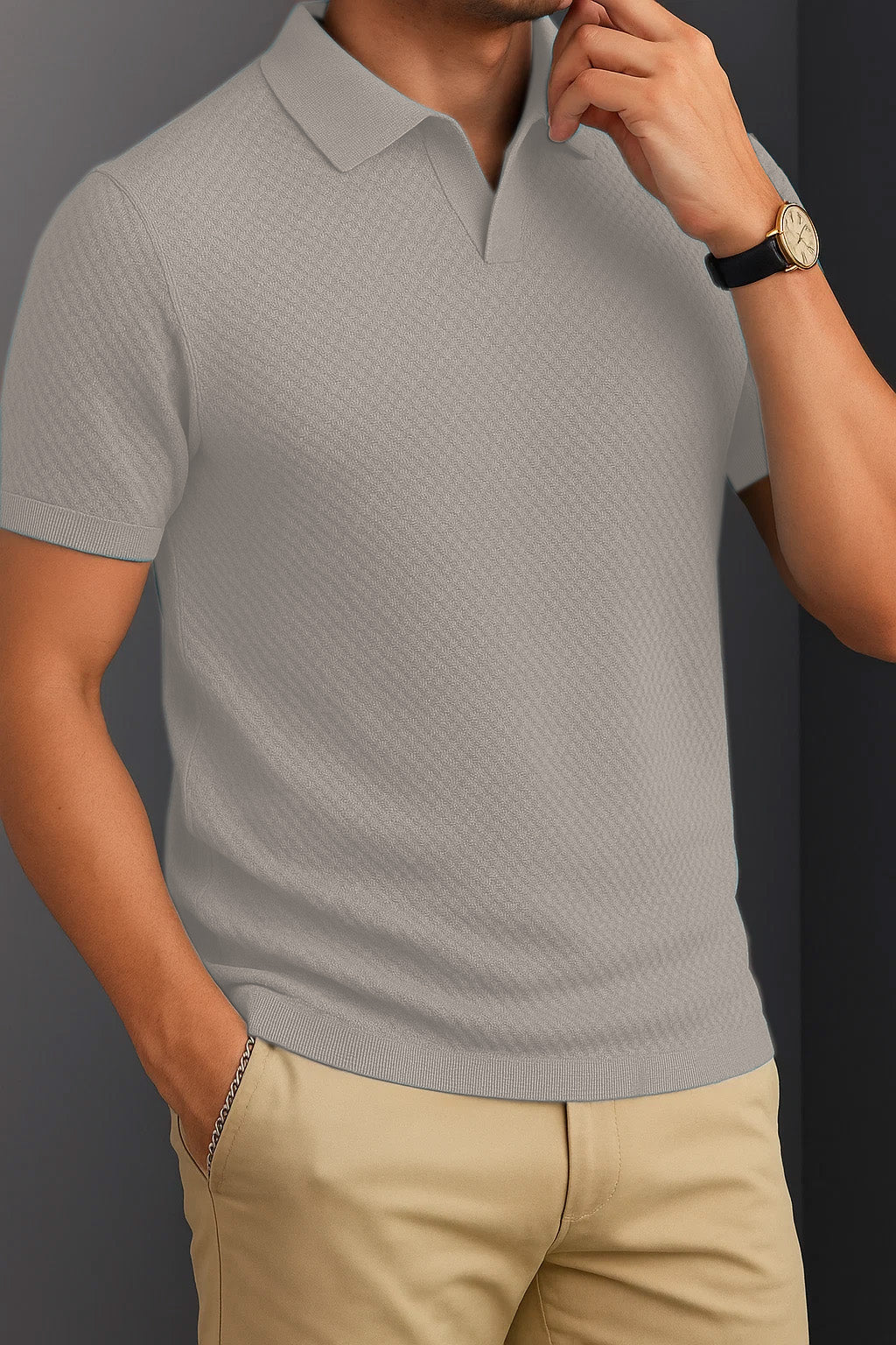 Polo En Tricot Essentiel Amaury