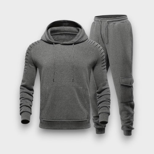 Ensemble jogging hoodie sport deux pièces (homme)