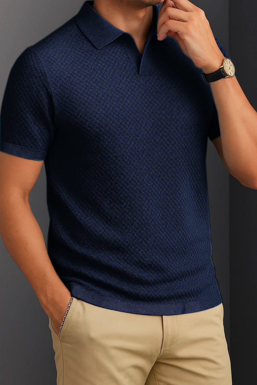 Polo En Tricot Essentiel Alfred