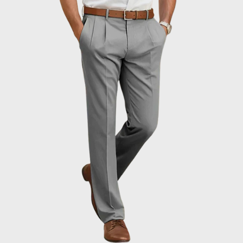 Pantalon homme classique coupe élégante