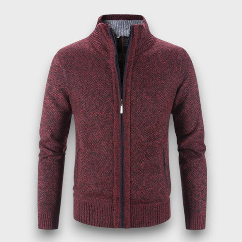 Gilet zippé en tricot (homme)