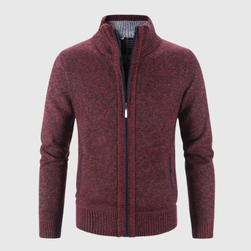 Élégant cardigan d'automne