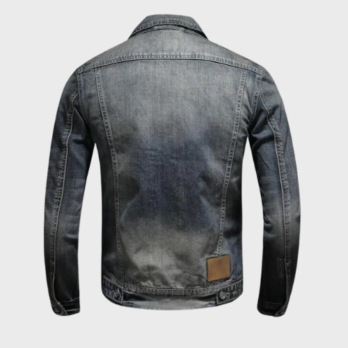 Veste en jean homme style vintage