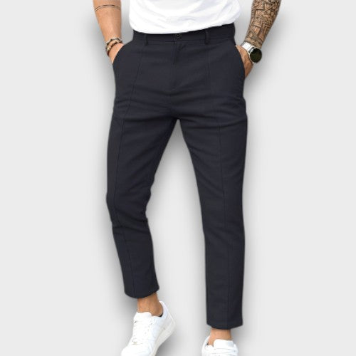 Chino élégant pour homme avec pli marqué (homme)