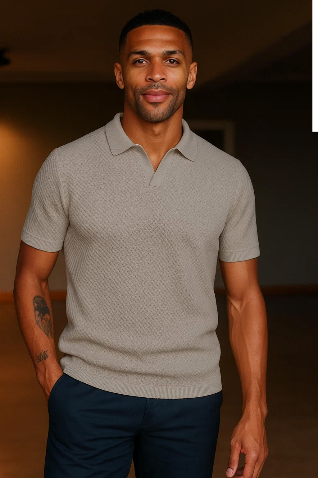 Polo En Tricot Essentiel Amaury