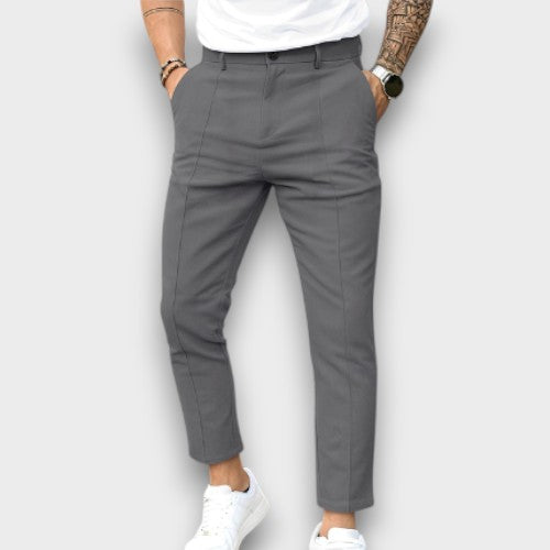Chino élégant pour homme avec pli marqué (homme)