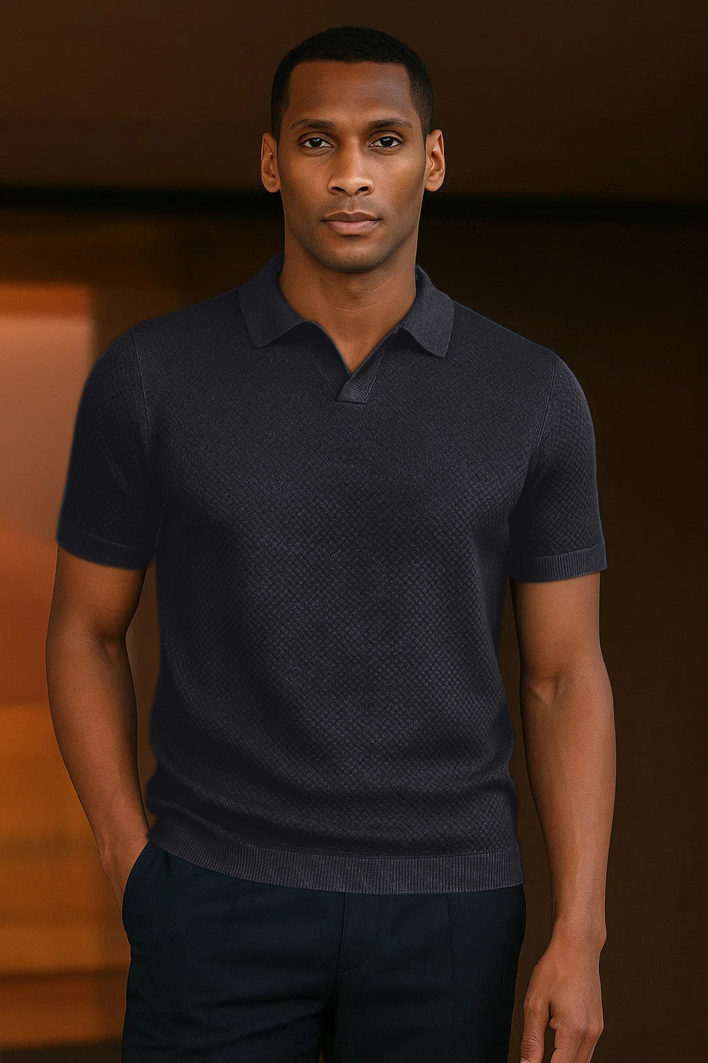 Polo En Tricot Essentiel Adrien