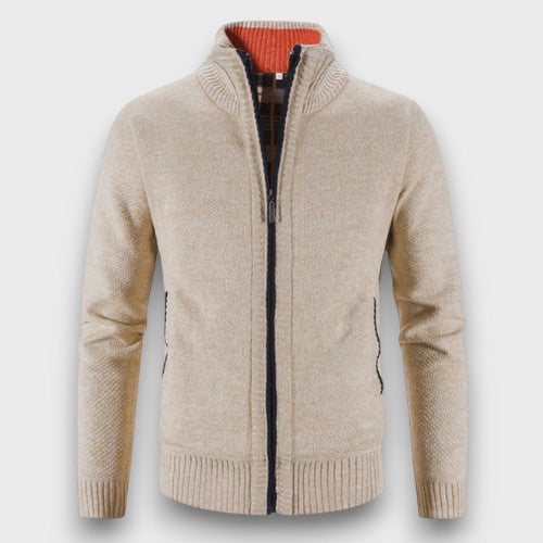 Gilet zippé en tricot (homme)