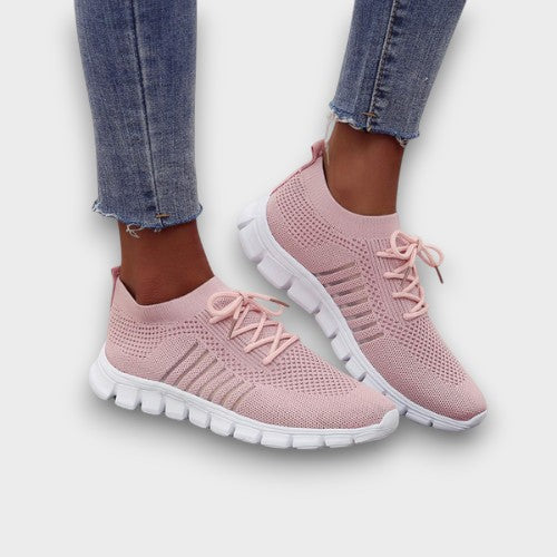 Baskets tricot légères confort marche (femme)