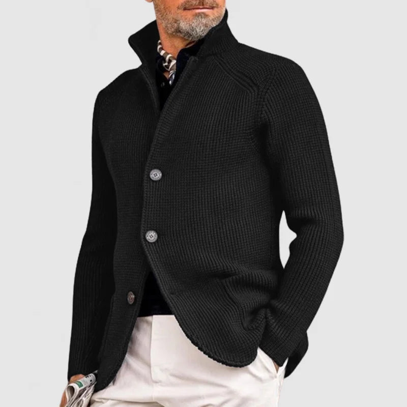 Gilet homme en maille avec boutons