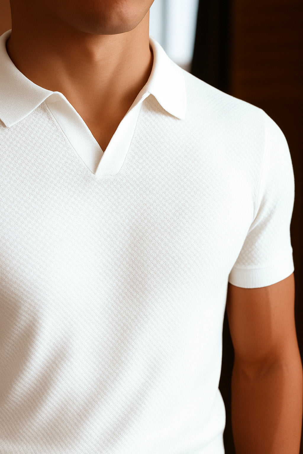 Polo En Tricot Essentiel Alba