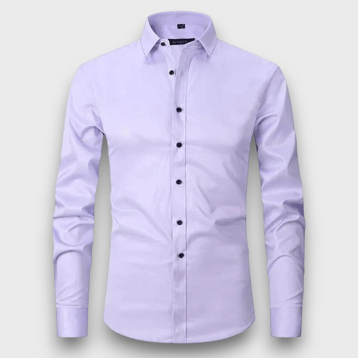Chemise de bureau classique avec poche poitrine (homme)
