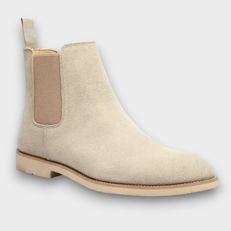 Bottine chelsea daim classique (homme)
