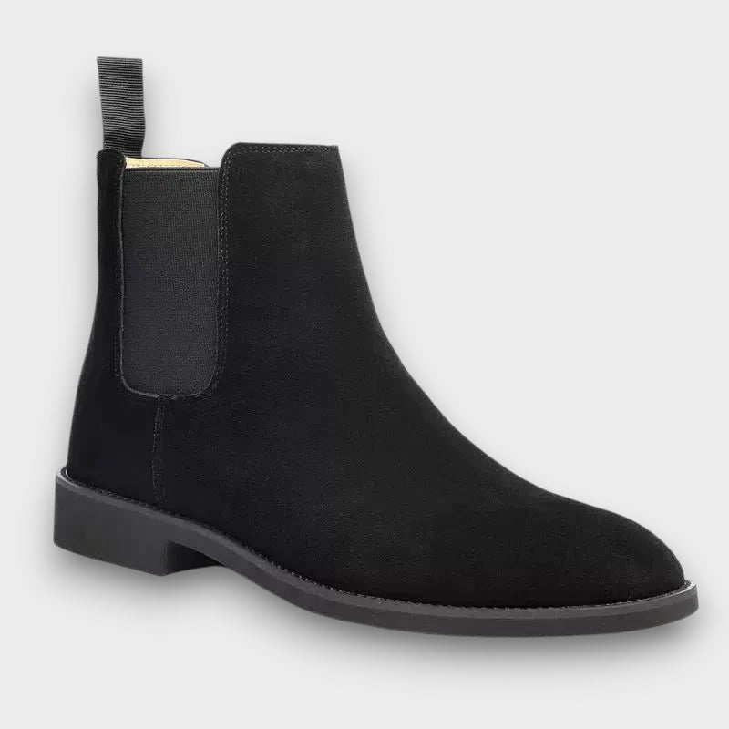 Bottine chelsea daim classique (homme)