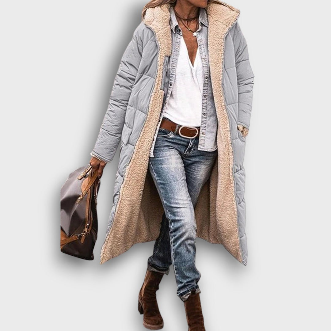 Manteau long femme cozy chic