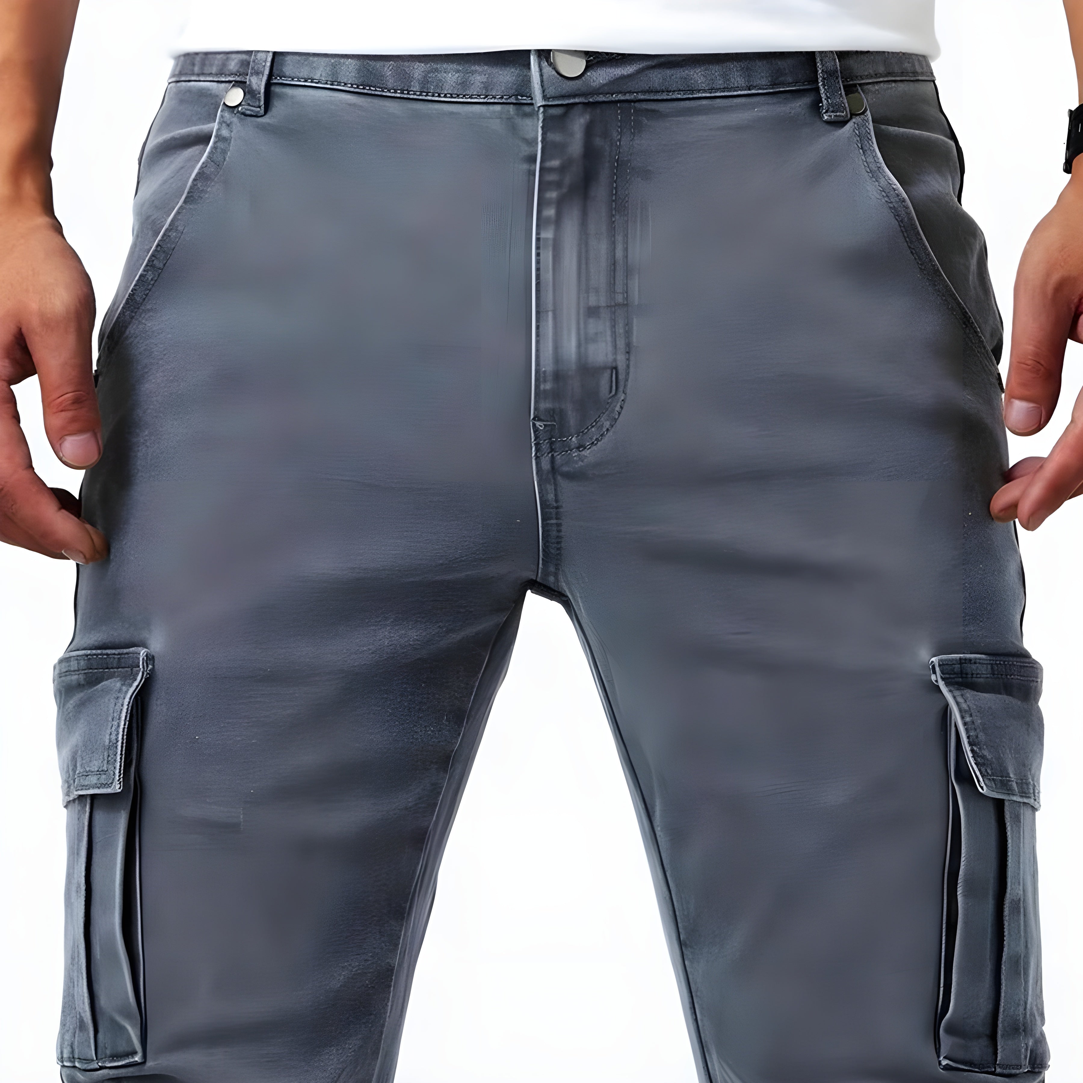 Pantalon cargo homme slim fit