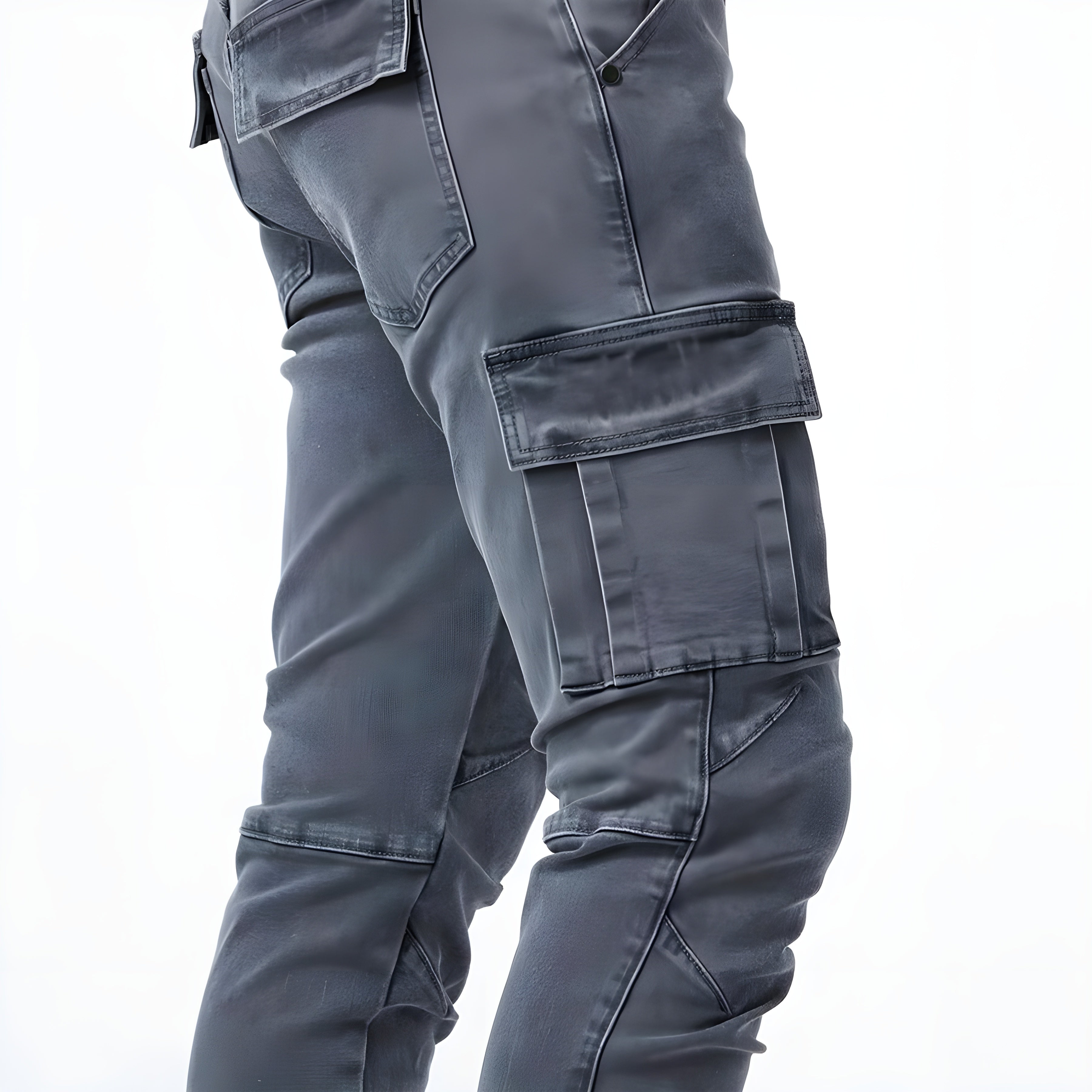 Pantalon cargo homme slim fit