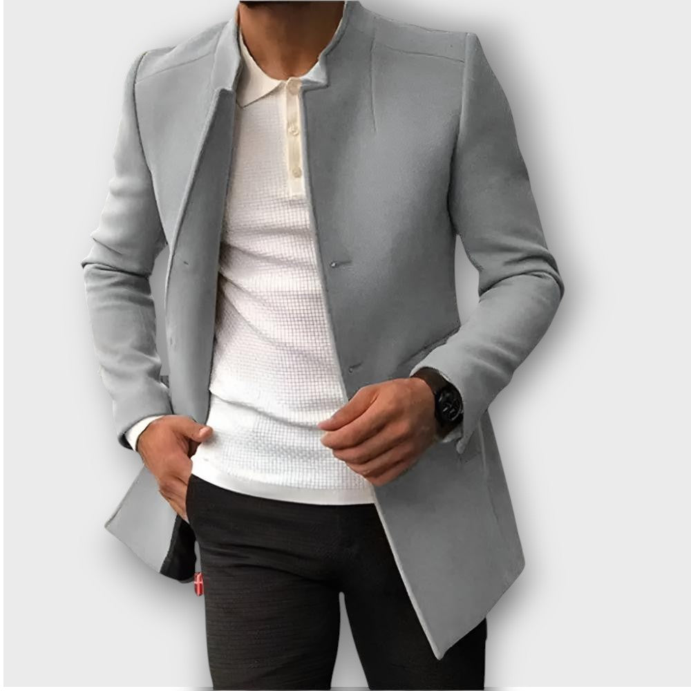 Blazer élégant à col montant (homme)