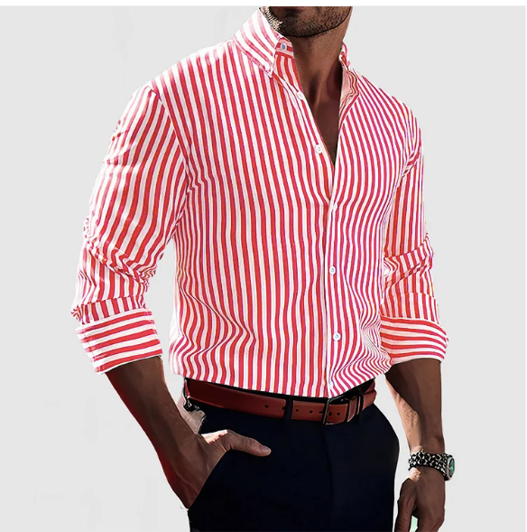 Chemise homme rayée
