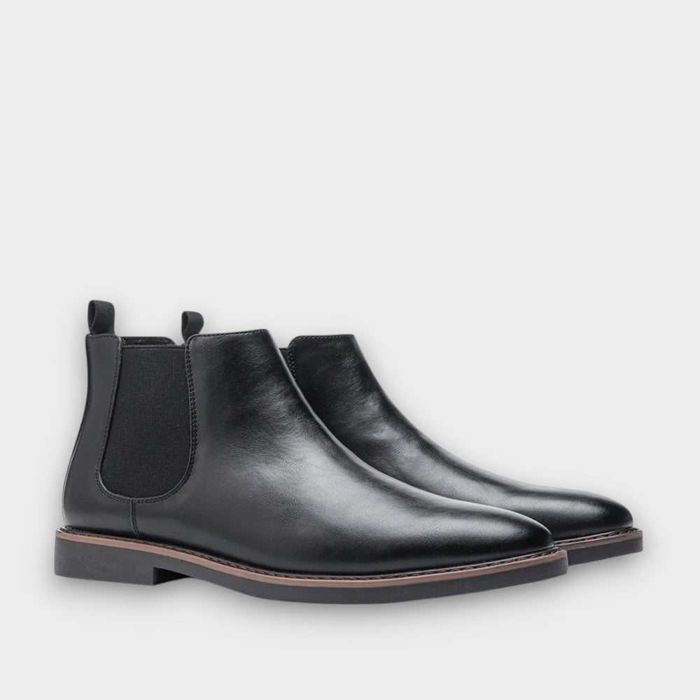 Bottines Chelsea classiques en cuir (homme)