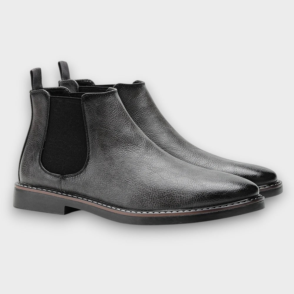 Bottines Chelsea classiques en cuir (homme)