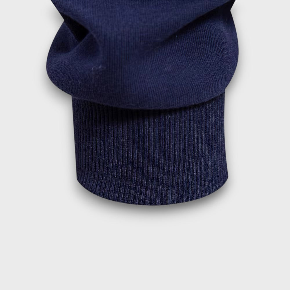 Pull polo homme à col contrasté