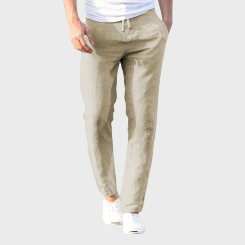 Pantalon en lin homme