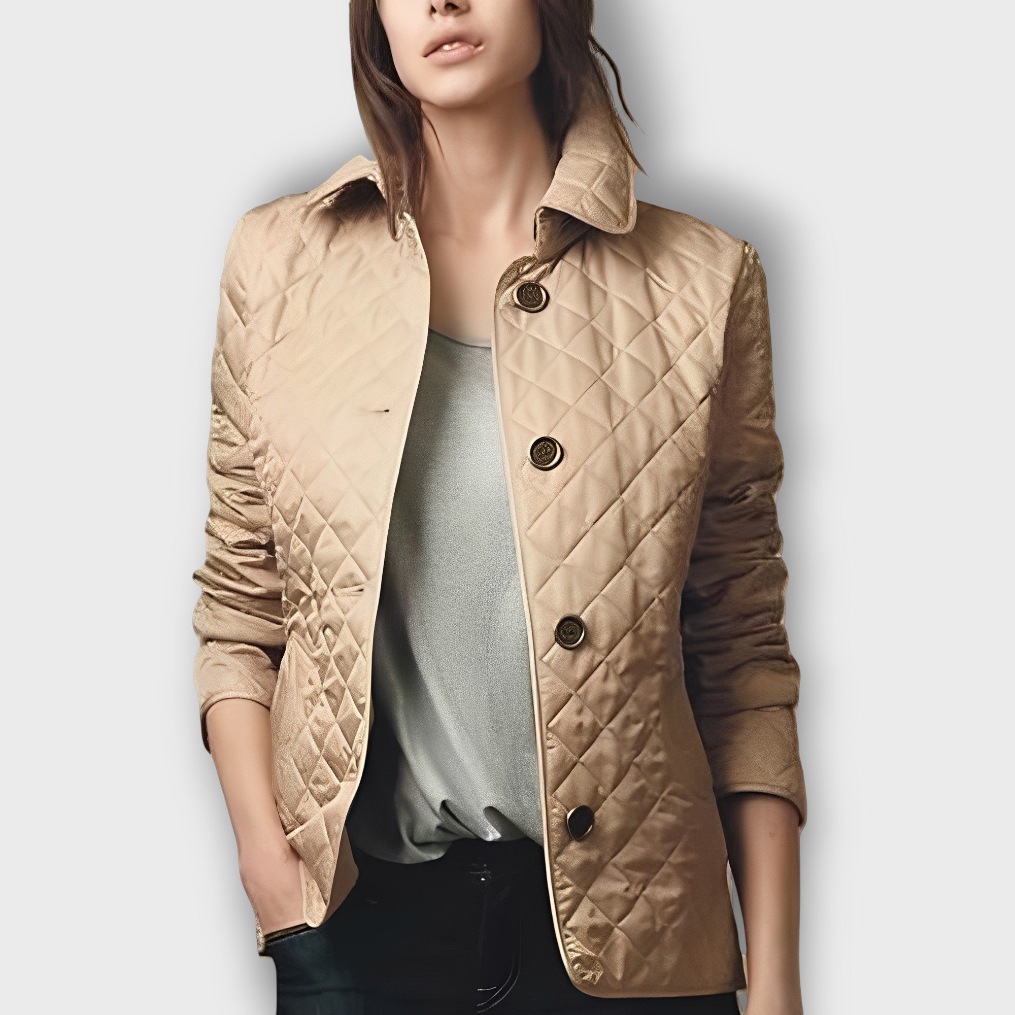 Veste matelassée femme style classique