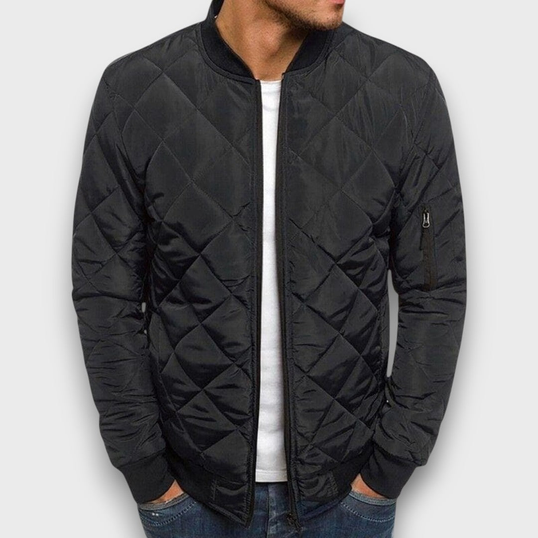 Blouson bomber matelassé homme