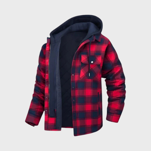 Surchemise homme à capuche