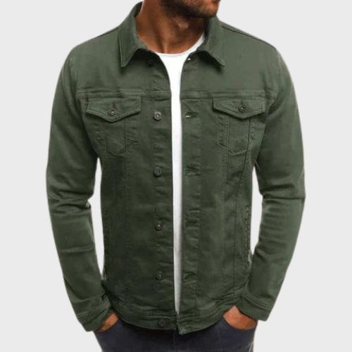 Veste en jean homme