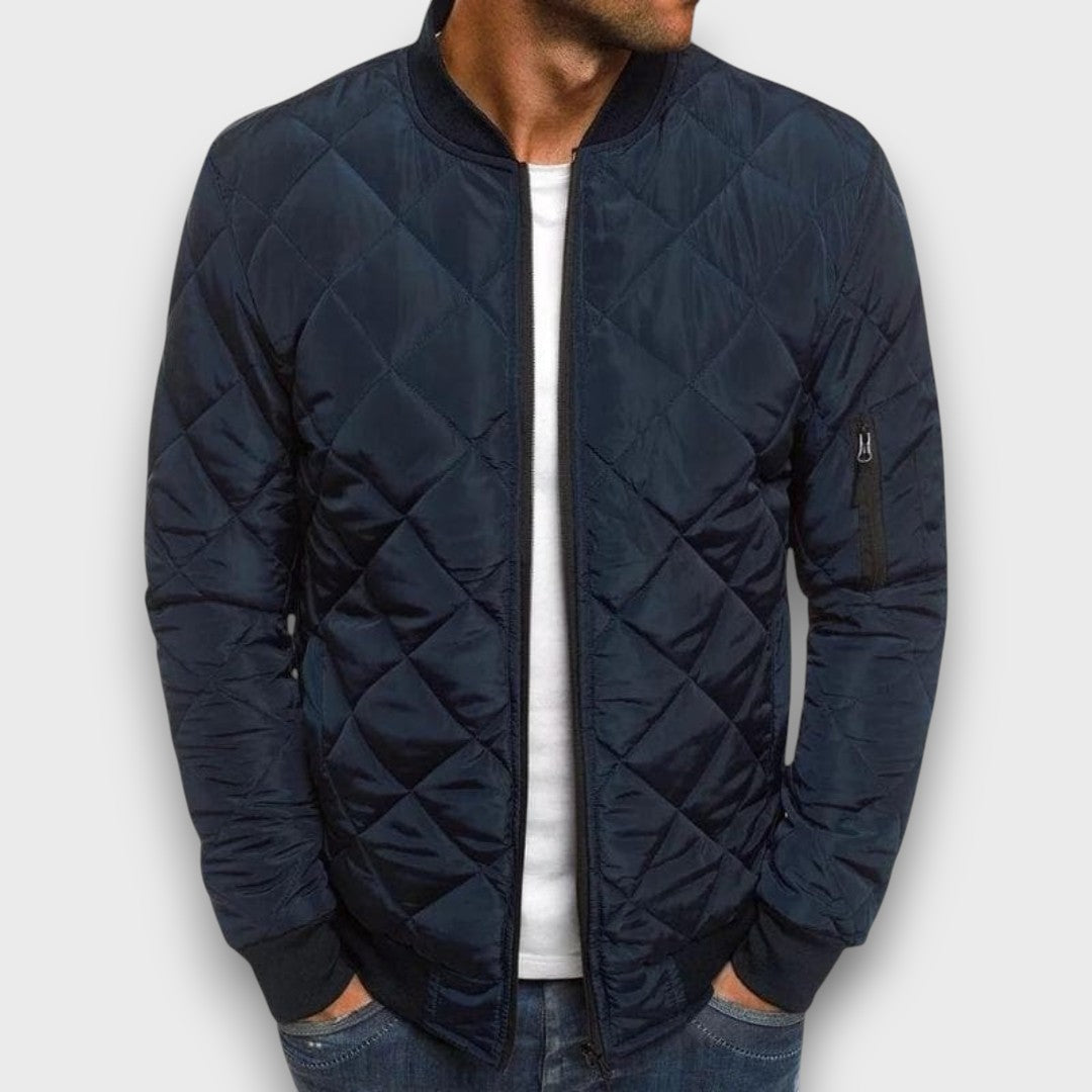 Blouson bomber matelassé homme
