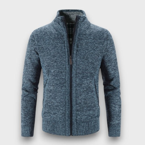 Gilet zippé en tricot (homme)