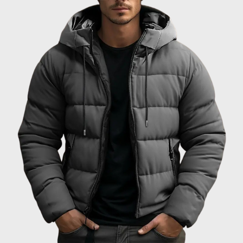 Doudoune homme à capuche