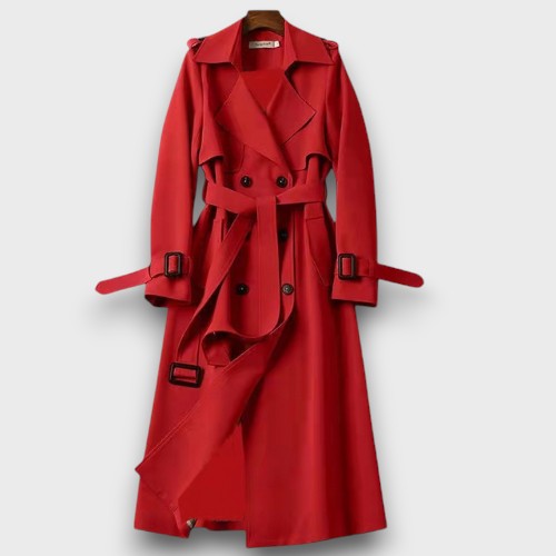 Trench-coat femme avec ceinture