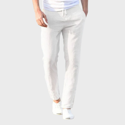 Pantalon en lin homme