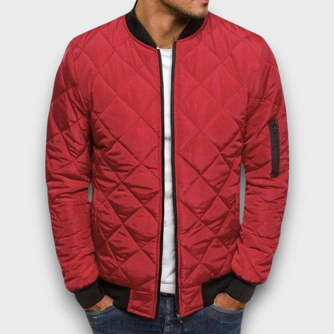 Veste matelassée zippée (homme)